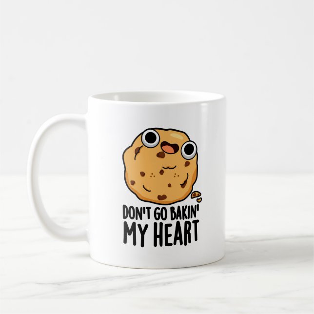 Geh nicht in meinen herzen lustigen Kekspuppen zur Kaffeetasse (Links)
