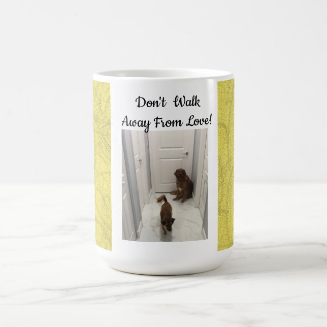Geh nicht weg! kaffeetasse (Mittel)
