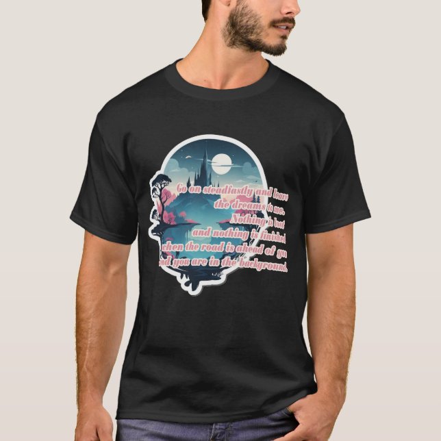 Geh ruhig weiter und verlass! T-Shirt (Vorderseite)