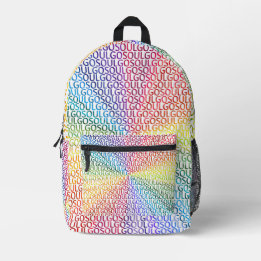Geh Seele Bedruckter Rucksack