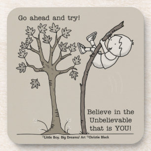 Geh vorbei und versuche es getränkeuntersetzer