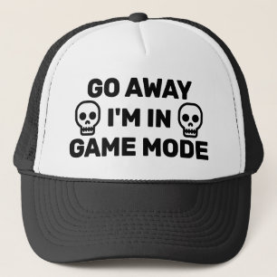 Geh weg - Ich bin im Spielmodus™ Trucker-Mütze Truckerkappe