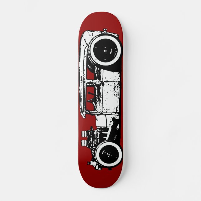 Gehackte Auto-/Ratten-Rod-Plattform Skateboard (Vorderseite)