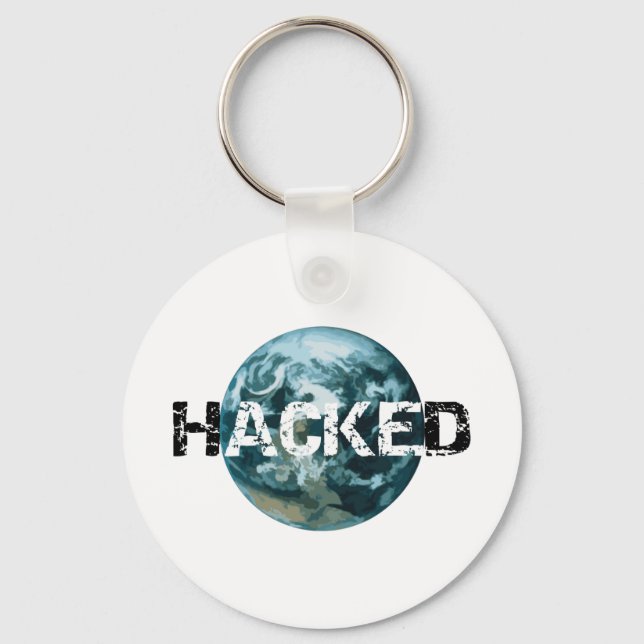 Gehackte Erde Schlüsselanhänger (Vorderseite)