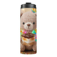 Gehäkelter Teddybär mit S'more personalisiert
