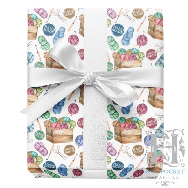 Gehäkeltes Geschenkpapier (Von Creator hochgeladen)