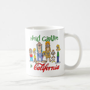 Gehaltener Gefangener in Kalifornien Kaffeetasse