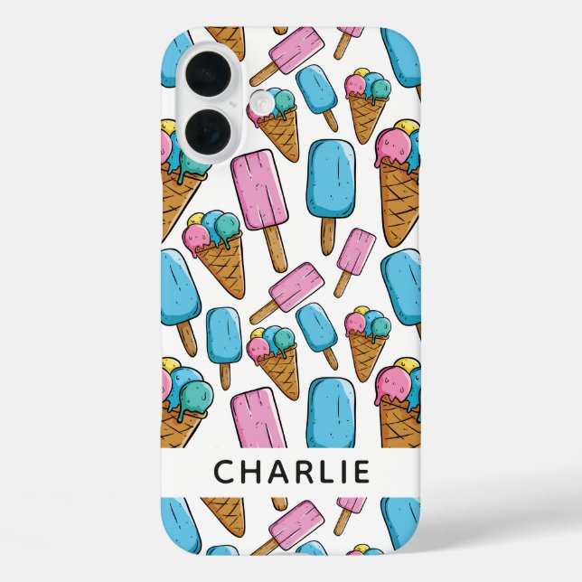 Gehäuse für das Ice Cream Pattern individuelle Nam title_seo2 (Rückseite)