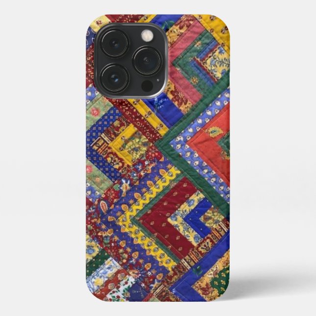 Gehäuse für gequiltes iPhone 13 Pro Hülle (Rückseite)