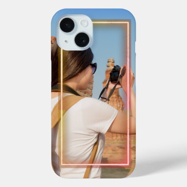 Gehäuse für Radialrahmen mit einem Foto Case-Mate iPhone Hülle (Rückseite)