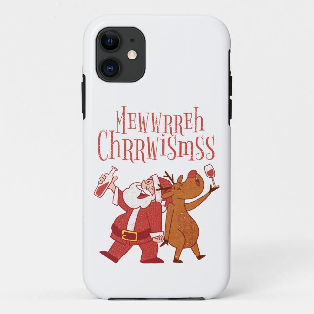 Gehäuse für Weihnachtsdesign-Telefone Case-Mate iPhone Hülle (Rückseite)