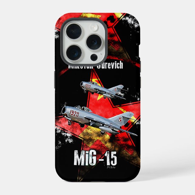 Gehäuse Mig15 iPhone 15 Pro Hülle (Rückseite)