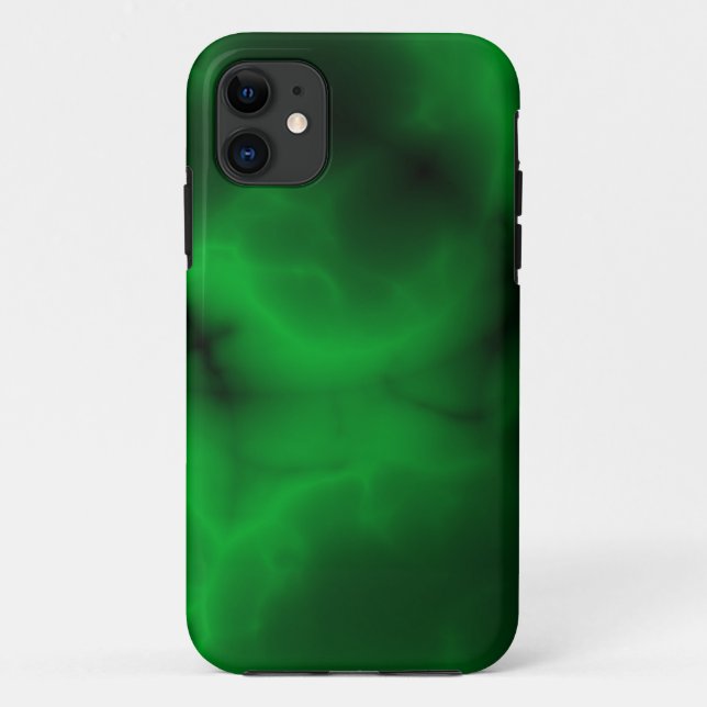 Gehäuse mit grünem Marmor Case-Mate iPhone Hülle (Rückseite)