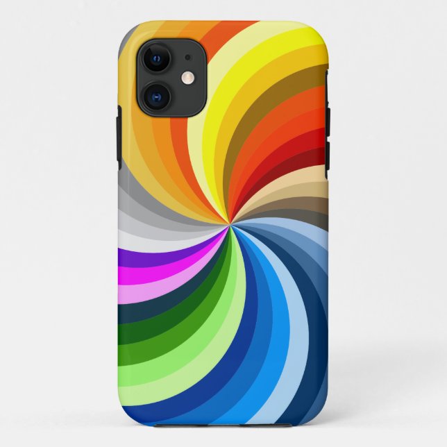 Gehäuse mit heller Swirl Case-Mate iPhone Hülle (Rückseite)