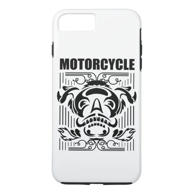 Gehäuse mit Kopf-Design Case-Mate iPhone Hülle (Rückseite)