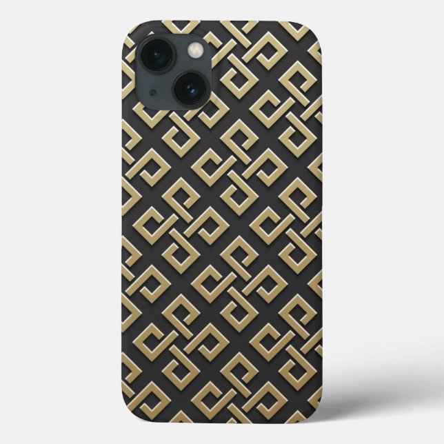 Gehäuse mit Metallmuster Case-Mate iPhone Hülle (Rückseite)