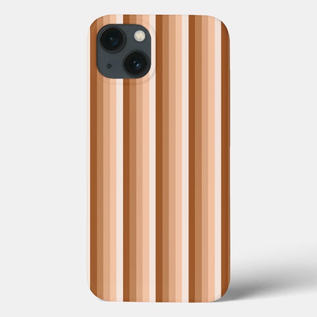 Gehäuse mit orangefarbenen Schattenstreifen für Ca Case-Mate iPhone Hülle (Rückseite)