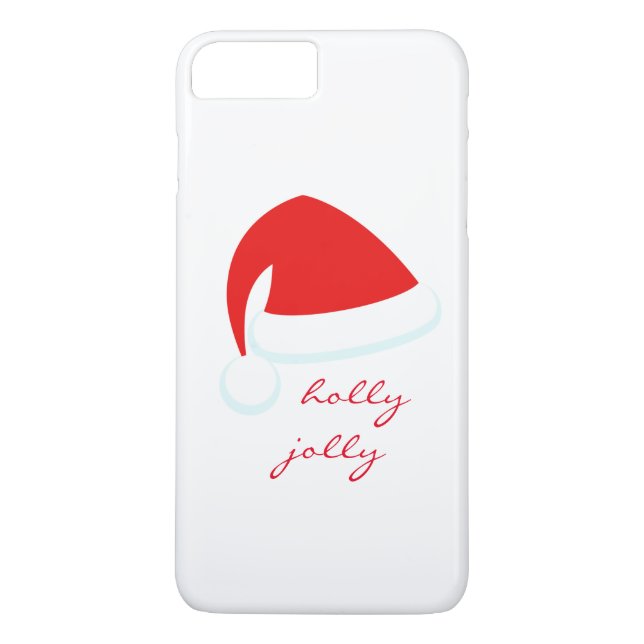 Gehäuse mit roter Weihnachtsmannmütze iPhone 7 Case-Mate iPhone Hülle (Rückseite)