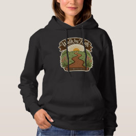 Gehe mit Glauben Christlich  Hoodie