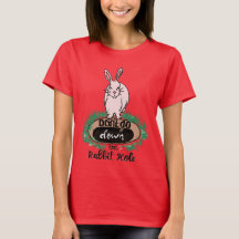 Gehe nicht zum Rotbarsch-T - Shirt der Frauen.