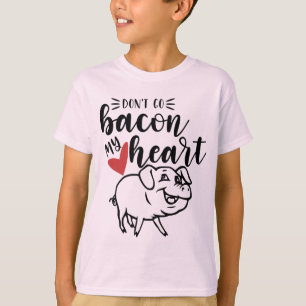 Gehe nicht zurück zu meinem Herz Boys Pink T-Shirt