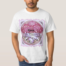 Gehe zu einem platzierten T - Shirt