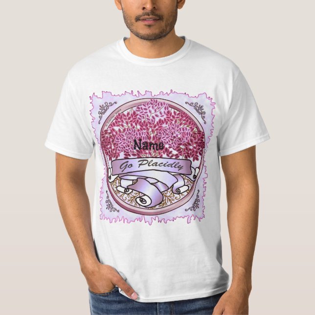 Gehe zu einem platzierten T - Shirt (Vorderseite)