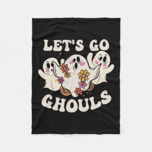 Gehe zu Ghouls-Kostüm Halloween-Kürbis-Geist  Fleecedecke