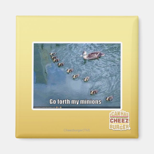 Gehe zu meinen Lakaien Magnet (Vorne)