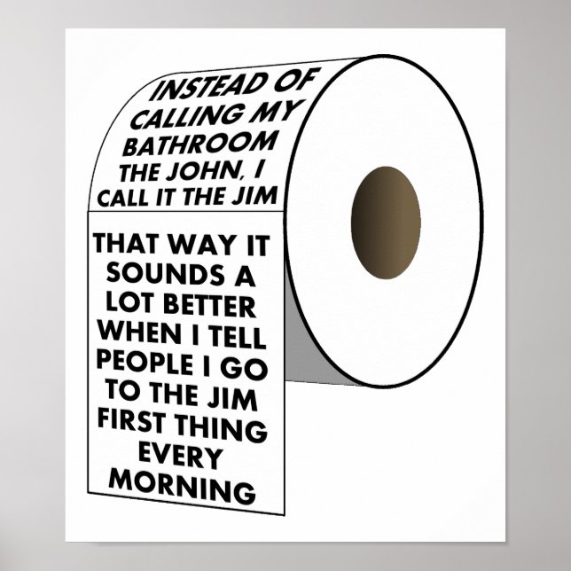 Gehe zum Jim Funny Poster (Vorne)