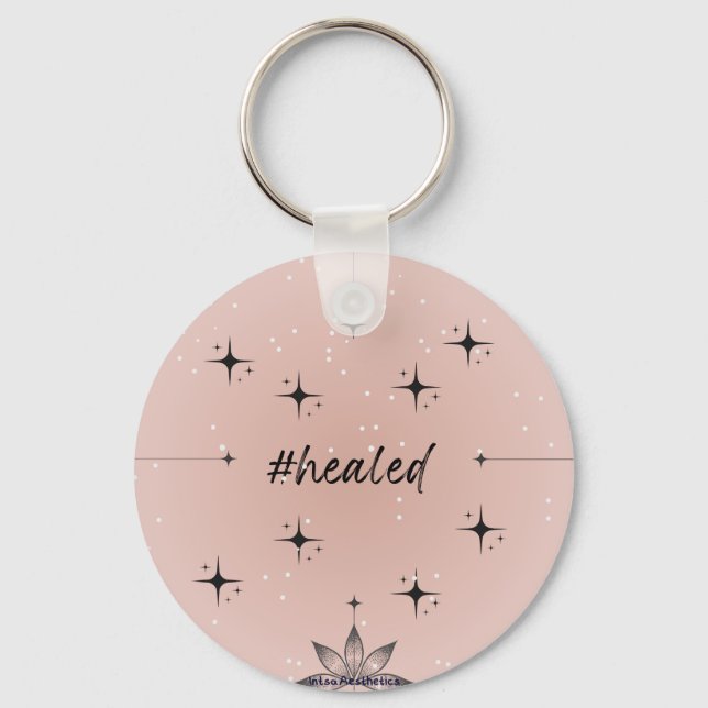 #geheilt schlüsselanhänger (Vorderseite)