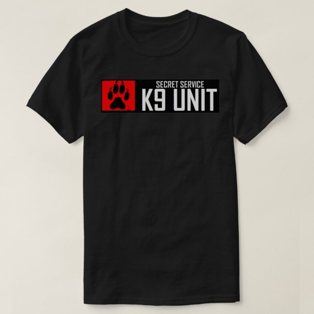 Geheimdienst K9 3 T-Shirt (Design vorne)