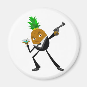 Geheime Agent-Ananas Magnet