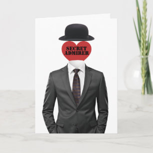 Geheime Bewunderer Feiertagskarte
