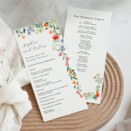 geheime Gartenhochzeit