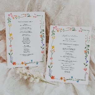 geheime Gartenhochzeit