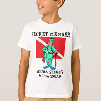 Geheime Mitglieds-UNTERWASSERATEMGERÄT T-Shirt