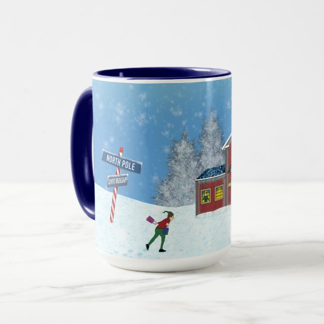 Geheime Tasse Sankt Nordpol (Vorderseite Links)