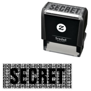 geheimer Adressblock Permastempel