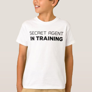Geheimer Agent im Trainings-T - Shirt