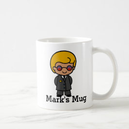 Geheimer Agent Man Kaffeetasse
