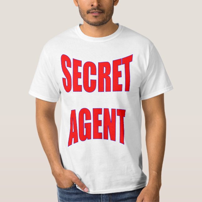 Geheimer Agent T-Shirt (Vorderseite)