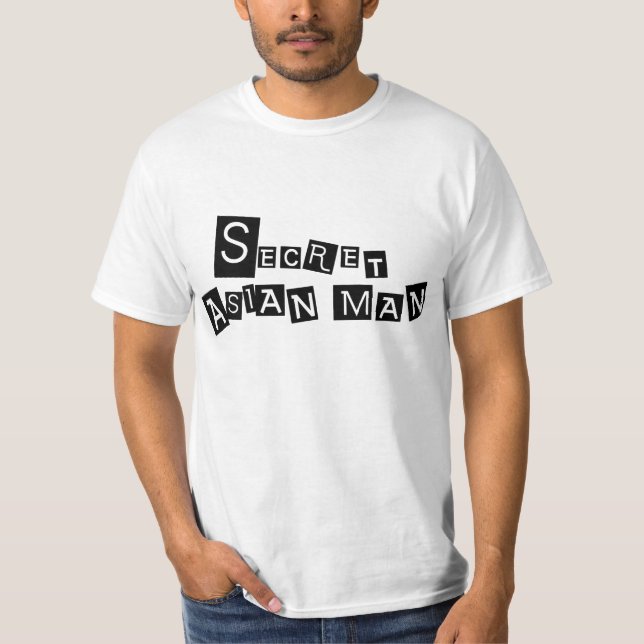GEHEIMER ASIATISCHER MANN T-Shirt (Vorderseite)