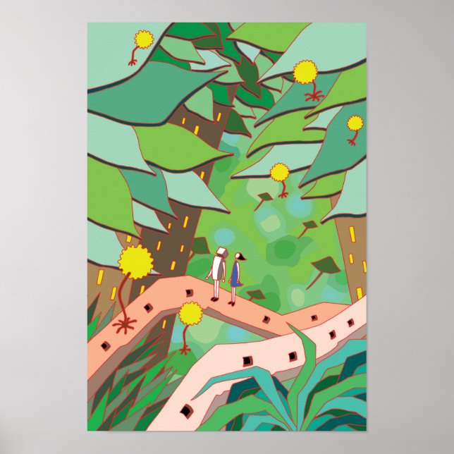 Geheimer Garten nur für uns beide. Poster (Vorne)