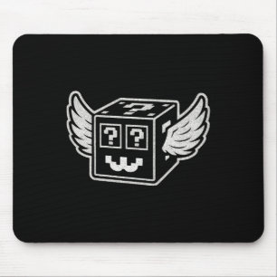 Geheimer Glücksblock - Lustiges italienisches Brai Mousepad