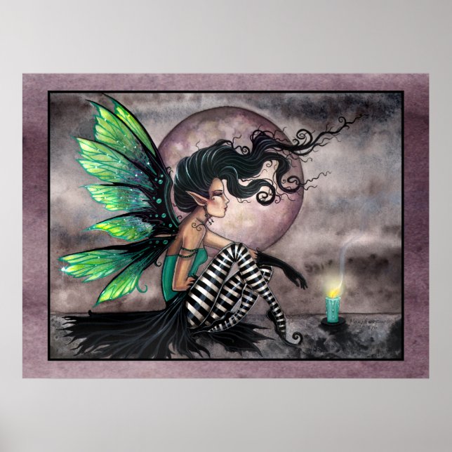 Geheimer Ort Gothic Fairy Poster Druck (Vorne)