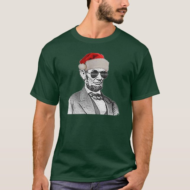 Geheimer Sankt T - Shirt Lincolns (Vorderseite)