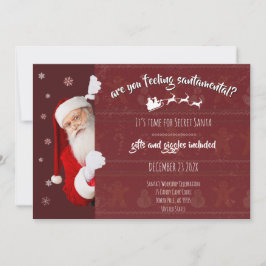 Geheimer Weihnachtsmann-Party – Geschenke & Geläch