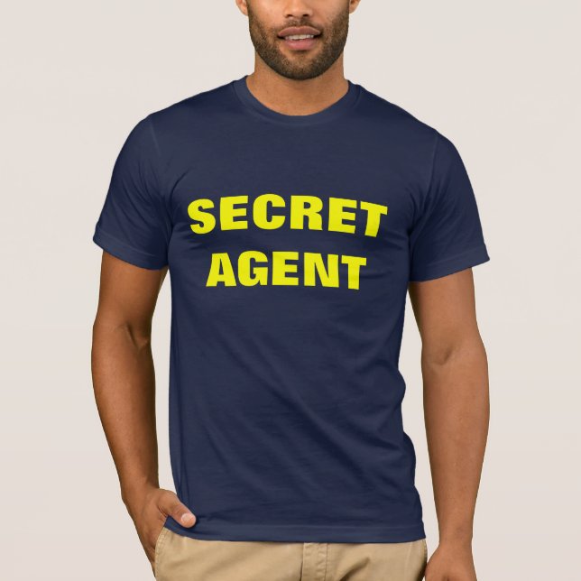 GEHEIMES AGENT-SHIRT T-Shirt (Vorderseite)