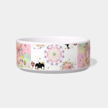 Geheimgarten mit Harlequin... Haustiernapf